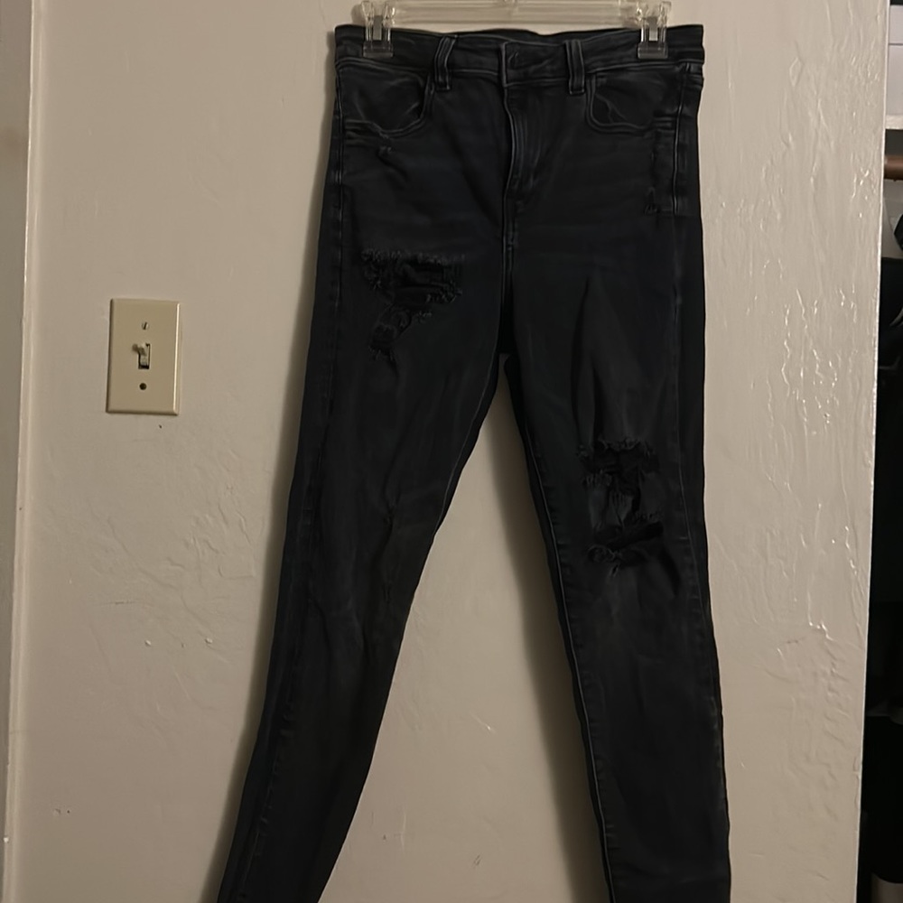 Ripped Black Jeans